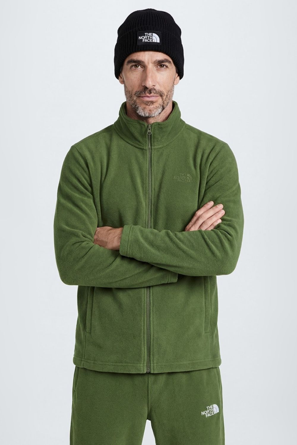 Fleece Glacier Full Zip Hoodie Masculino | The North Face